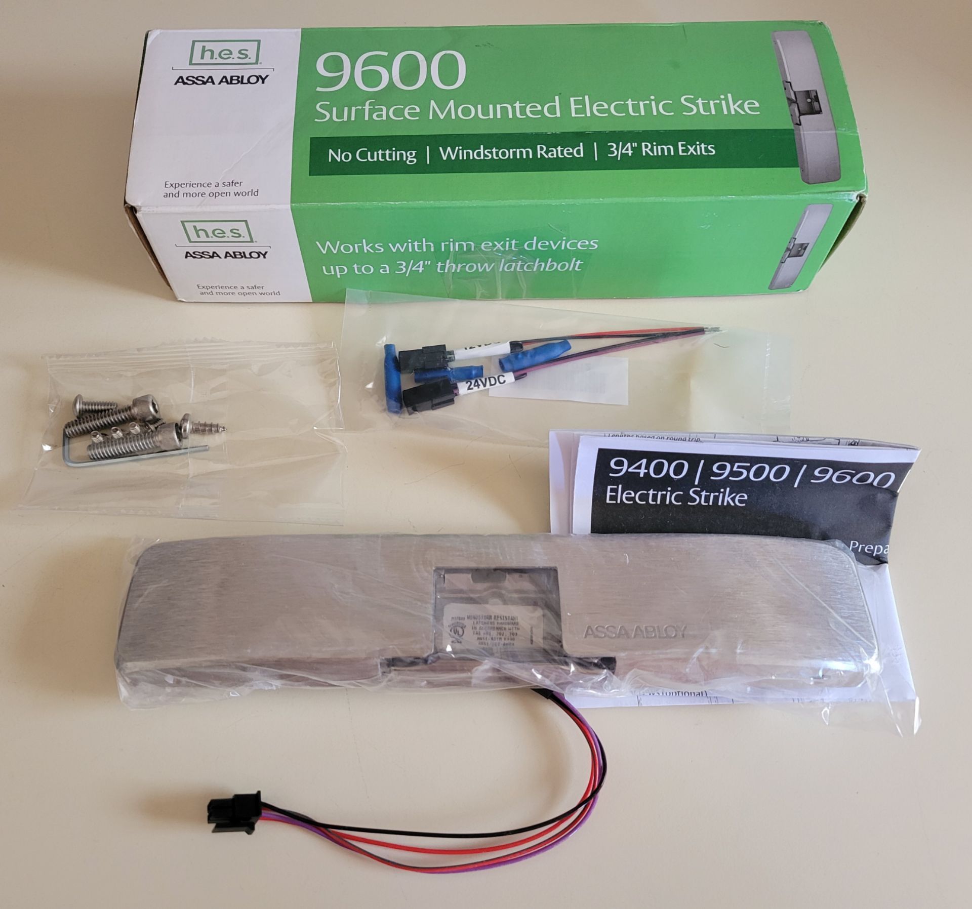 ASSA ABLOY HES 9600 Surface Mounted Electric Strike 9600-630