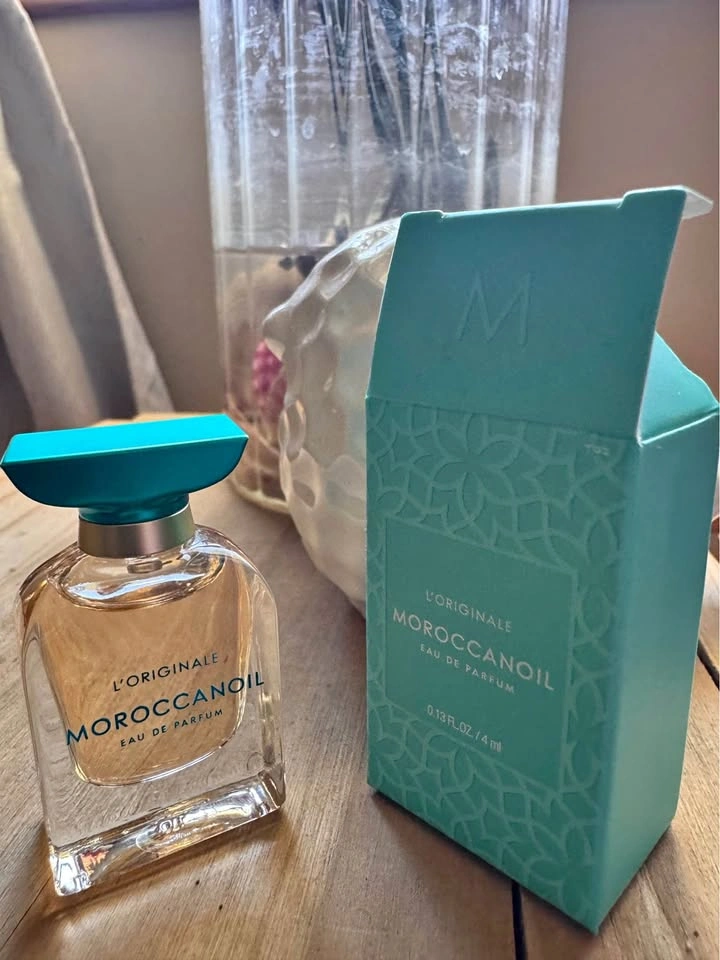 Moroccanoil perfume mini bottle travel friendly
