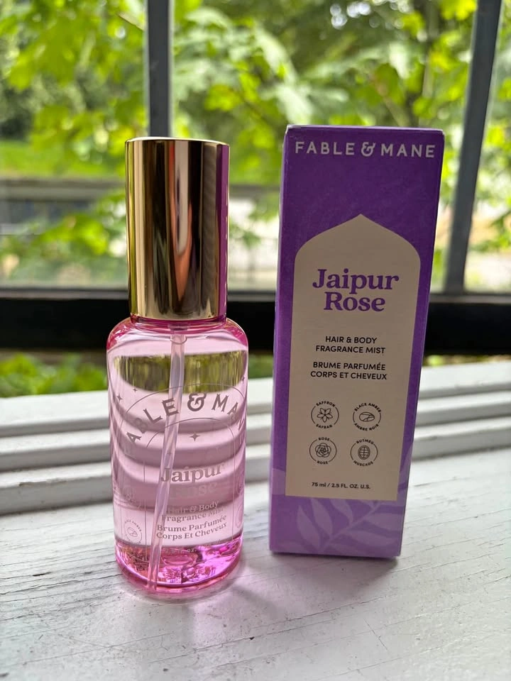 Fable & Mane — Jaipur Rose Hair & Body Mist