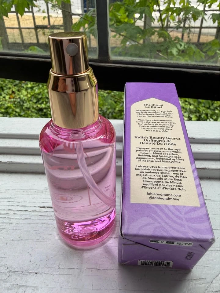Fable & Mane — Jaipur Rose Hair & Body Mist - photo 3