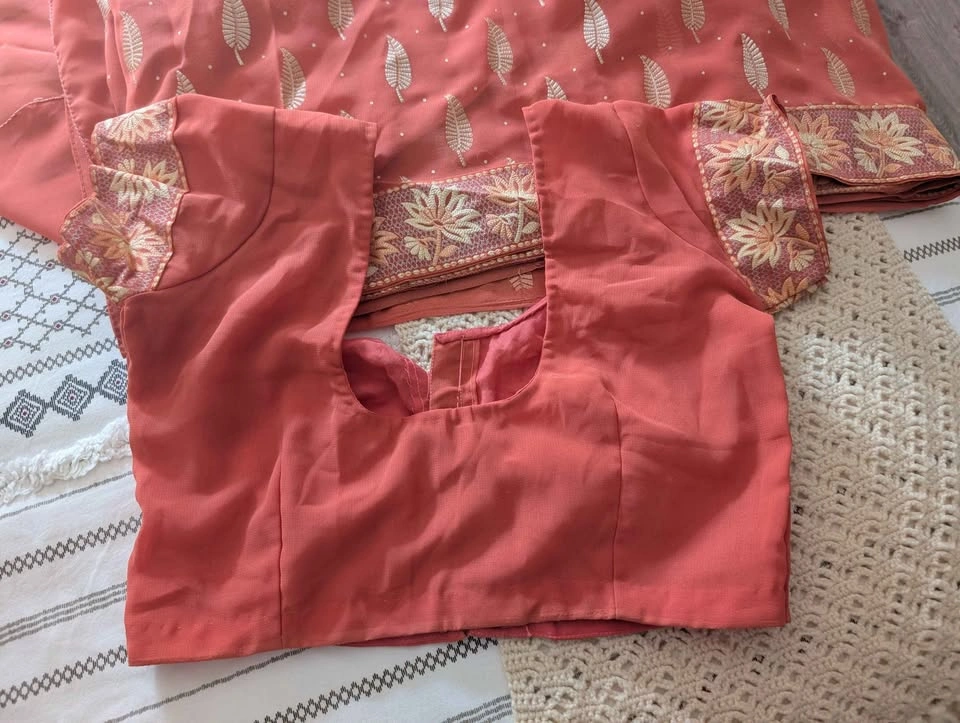 Embroidered Saree - photo 3