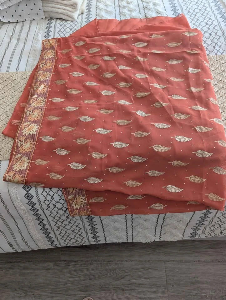 Embroidered Saree - photo 5