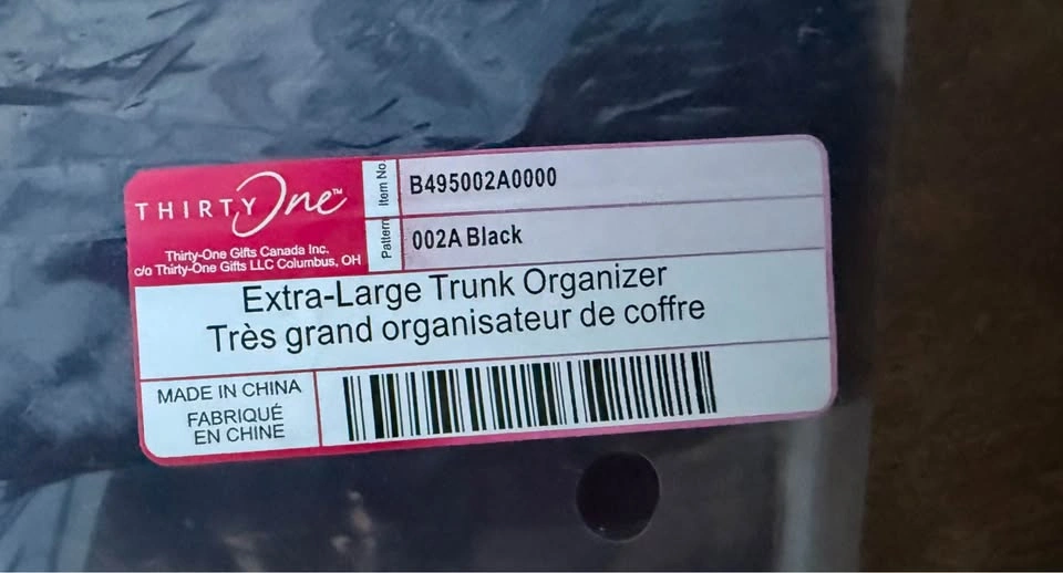 Thirty-One Extra-Large Trunk Organizer - photo 4
