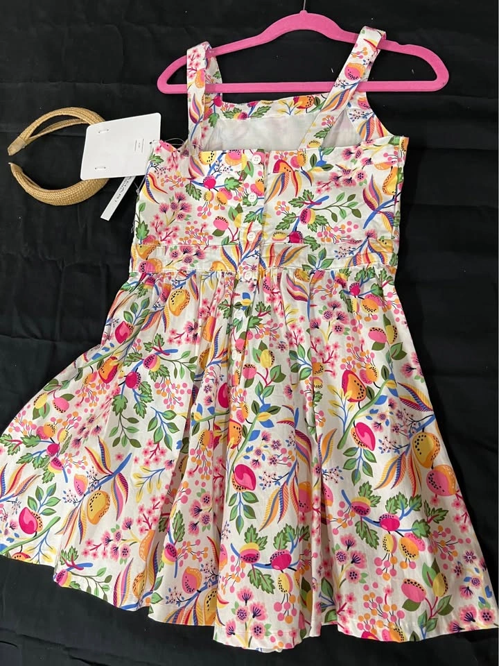 ⚽ Brand new Kid’s dress with Free headband- Size 7 - photo 2