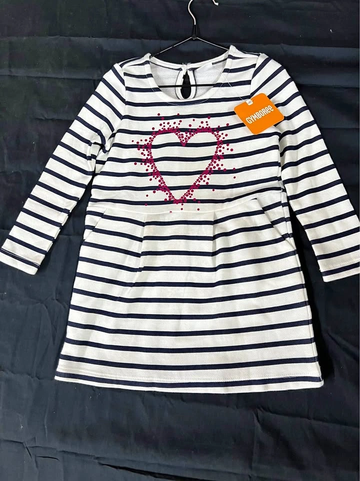 ⚽ New Gymboree stripes dress for girls 4 yr. old