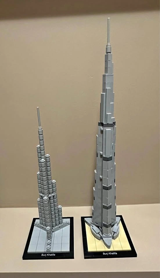 LEGO Architecture Burj Khalifa Sets 21008 and 21031