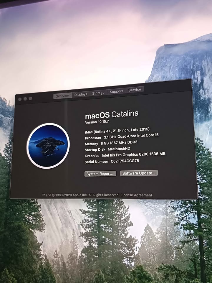 Apple iMac (Retina 4K, Late 2015) – 21.5 - photo 2