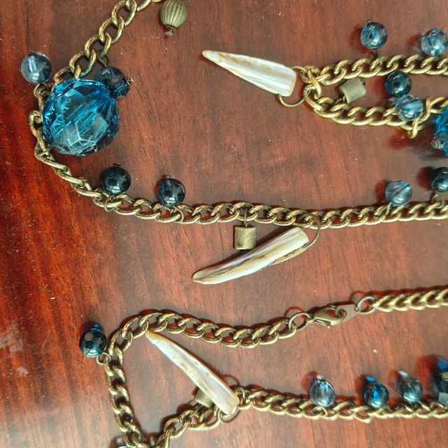 Beaded Chain Super long Necklace - photo 2
