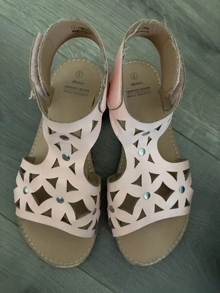 George Pink Cut-Out Sandals - photo 4