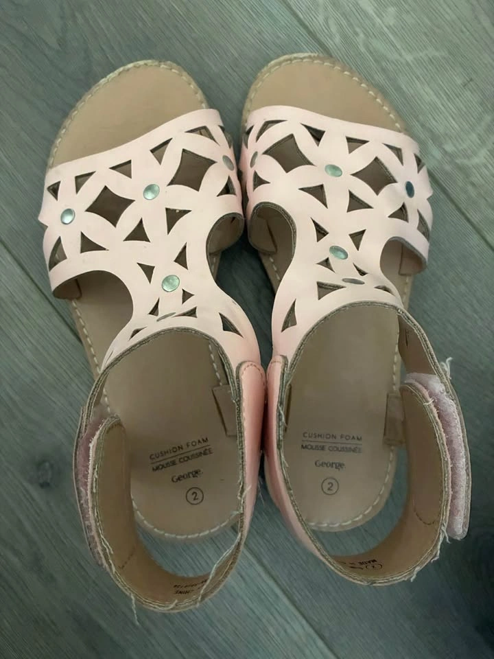 George Pink Cut-Out Sandals - photo 5