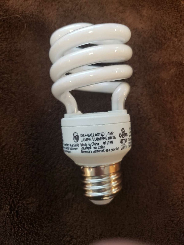 compact fluorescent 13W CFL bulbs 12 count - photo 2
