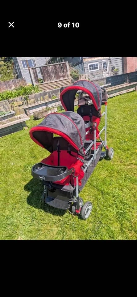 Three person stroller - photo 2