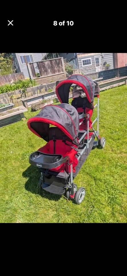 Three person stroller - photo 3