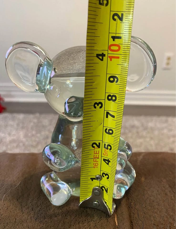 Vintage Koala Bear Figurine Art Glass Blown Bullicante - photo 3