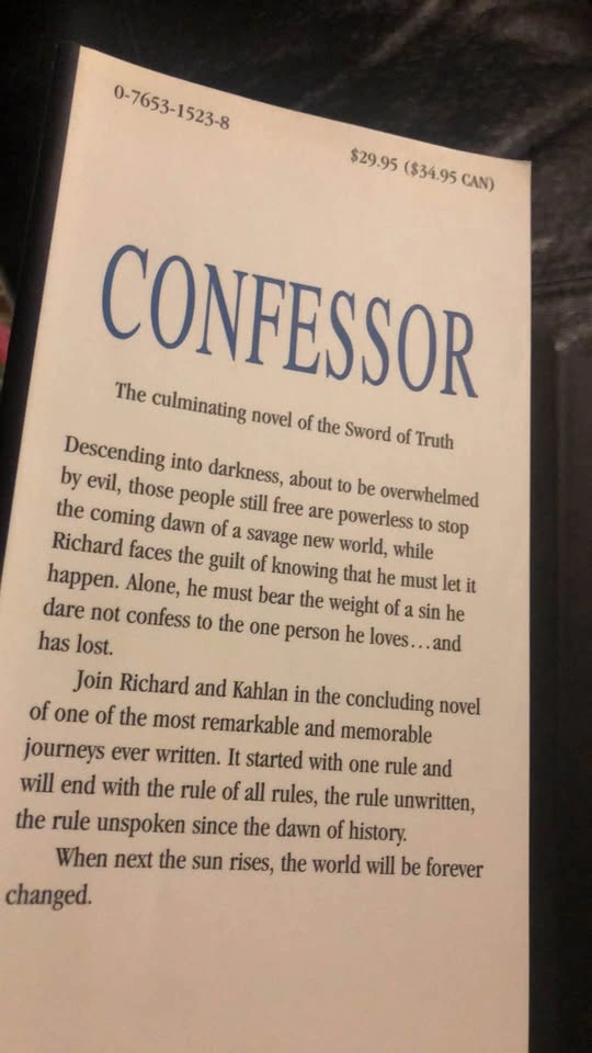 ⚽️ Confessor By Terry Goodkind - photo 2