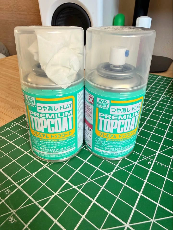 Gundam Model Kit Top Coat