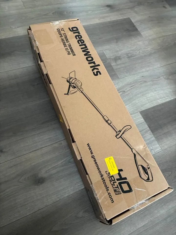 Greenworks 12" 40V String Trimmer - photo 2
