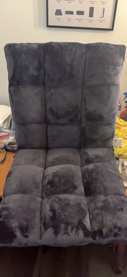 ⚽ Adjustable memory foam floor chair