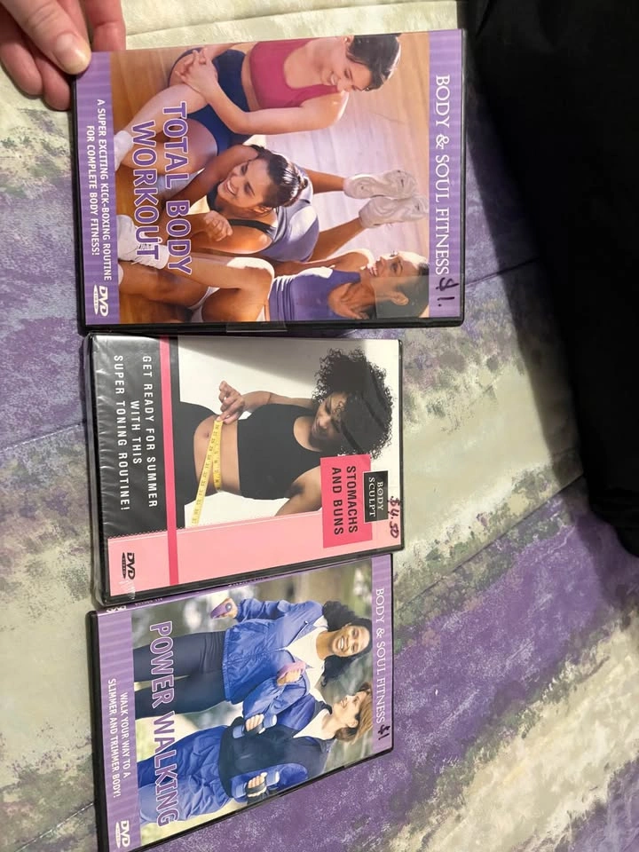 Slim & slide vintage workout & dvds - photo 3