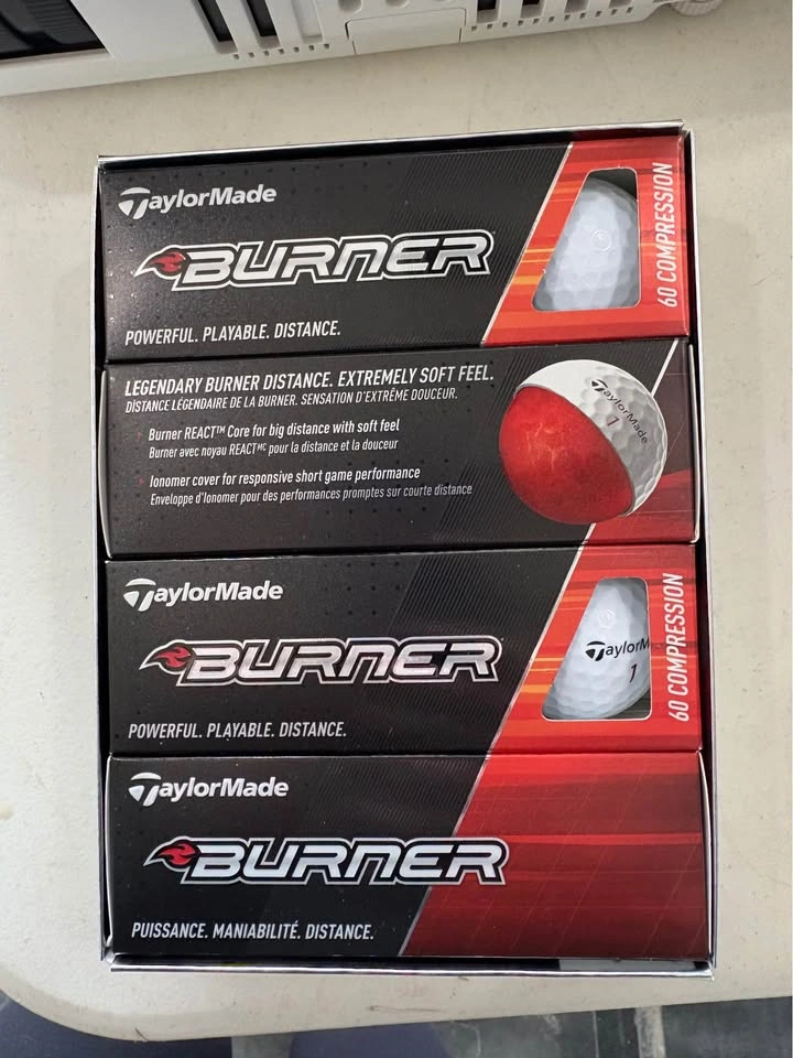 NEW - TaylorMade Burner Golf Balls – 12 Pack - photo 2