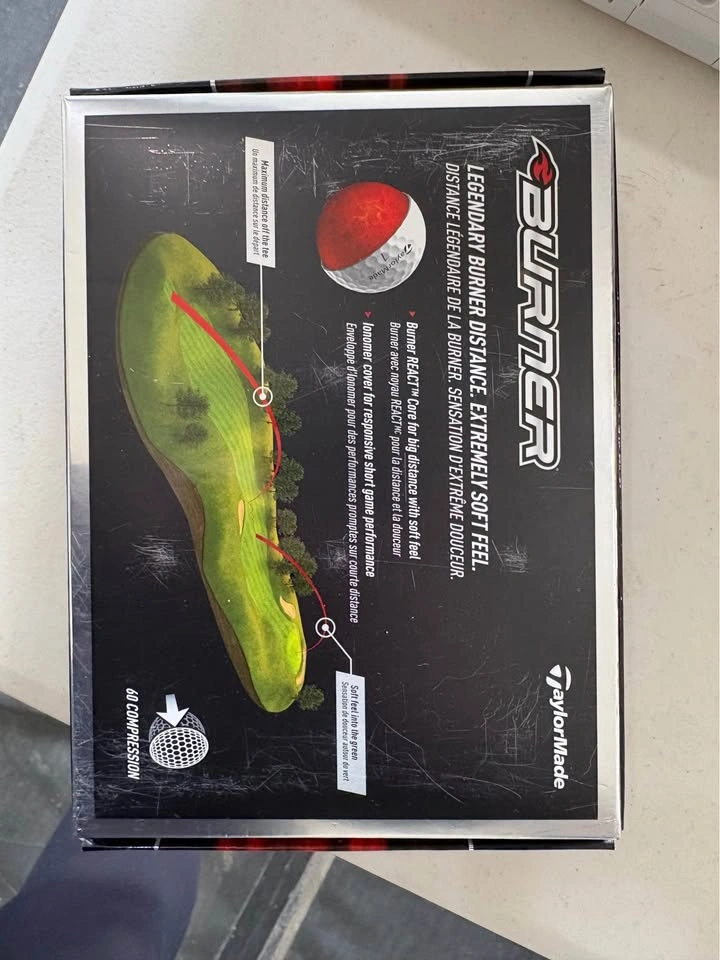 NEW - TaylorMade Burner Golf Balls – 12 Pack - photo 3