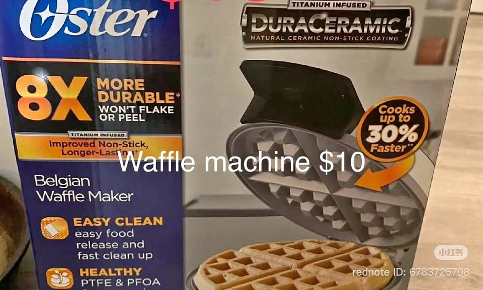 Waffle machine