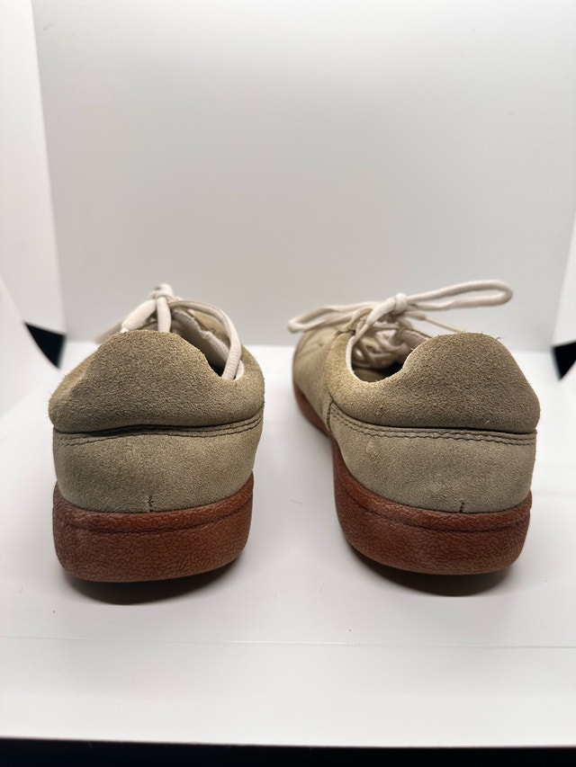 North Star Women's Suede Lace-Up shoes - Olive/Tan - Size 8 - photo 3