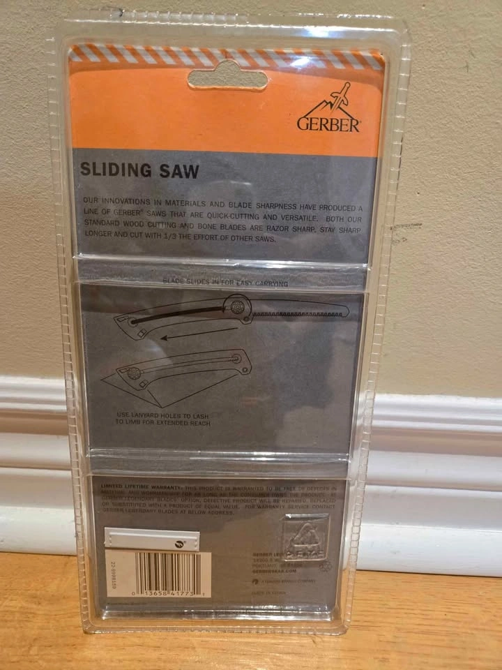 BNIB Gerber Sliding Saw - photo 3