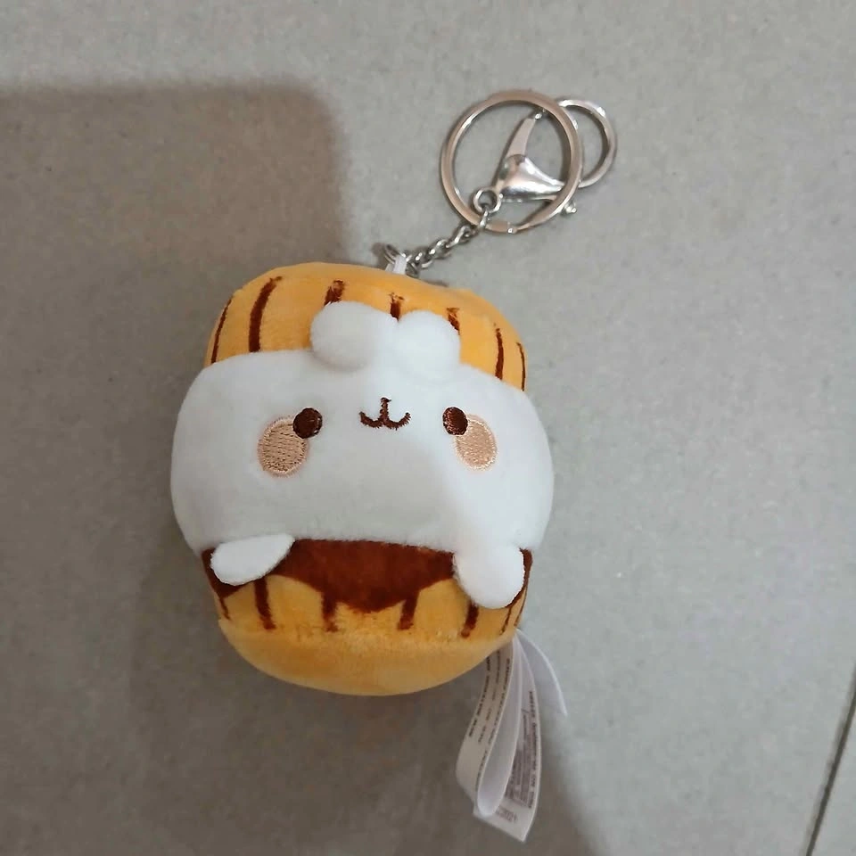 ⚽ Smore Molang Plush Keychain