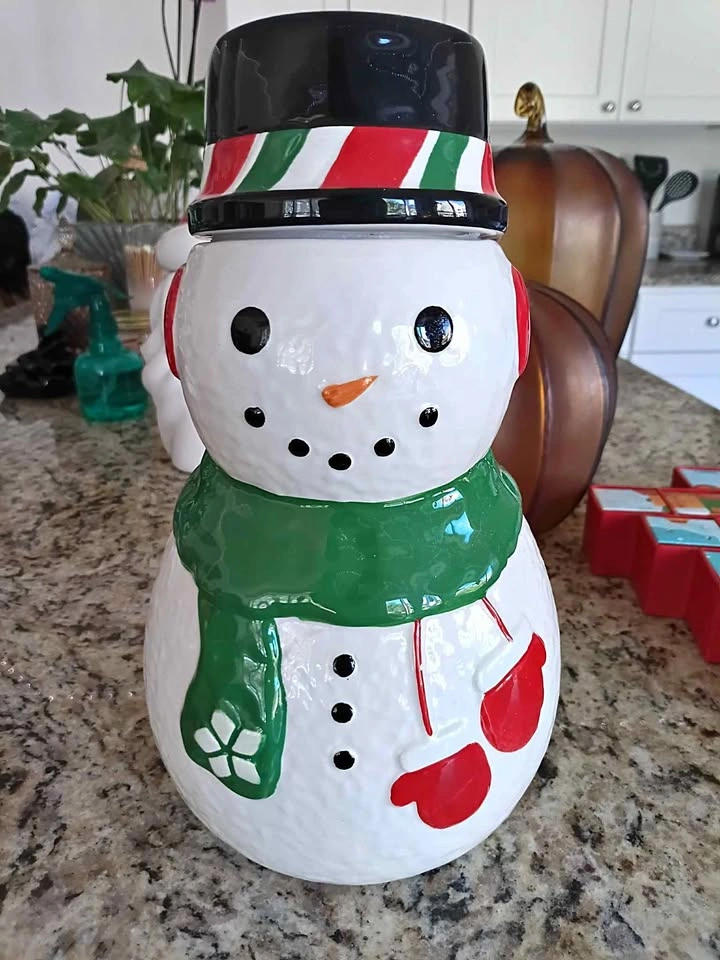 Snowman Cookie Jar