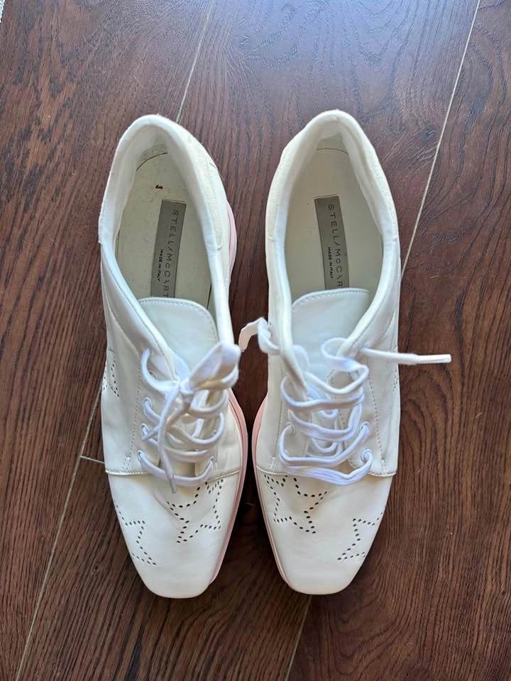 Stella McCartney White platform sneakers (Size 39)