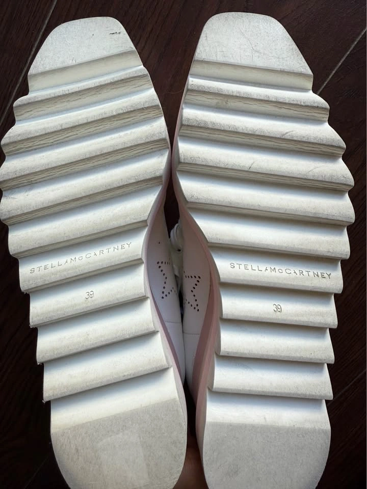 Stella McCartney White platform sneakers (Size 39) - photo 3