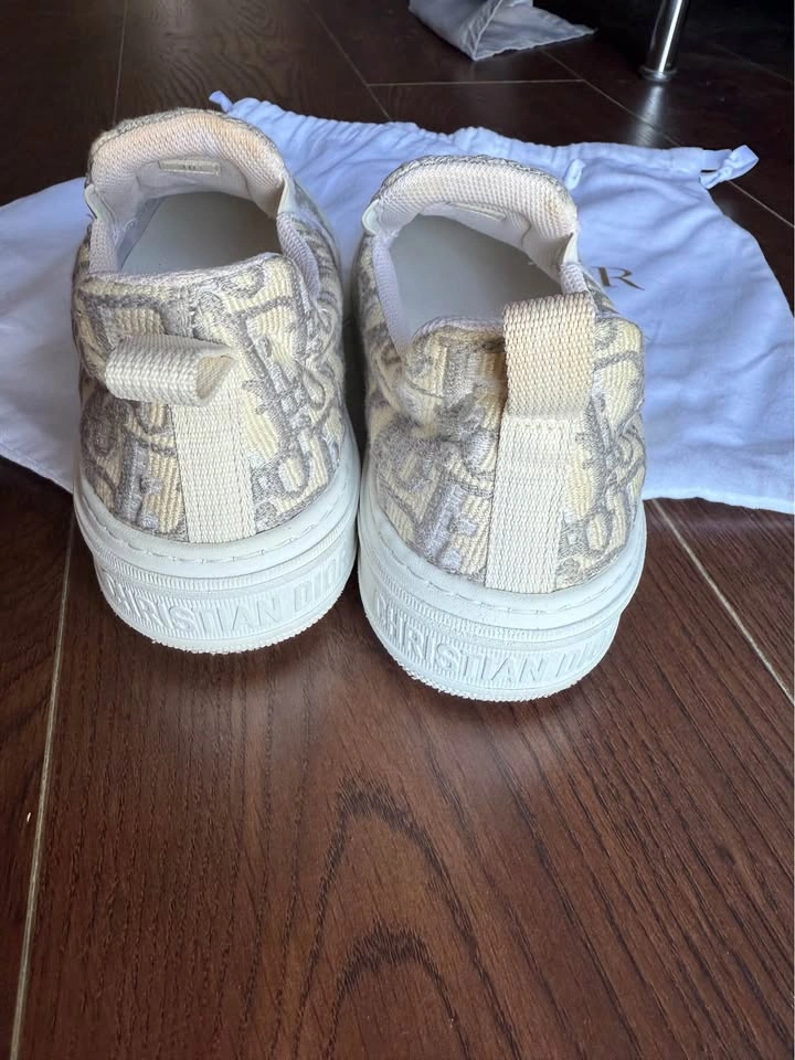 Christian Dior Oblique Slip-On Sneakers Grey Stone (38.5) - photo 4