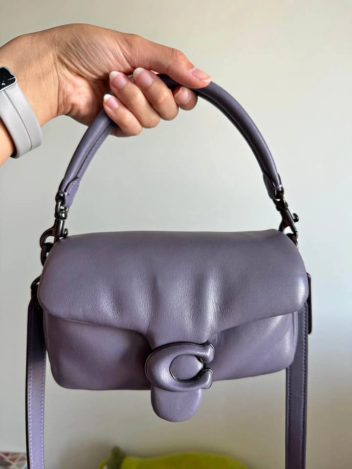 Coach Pillow Tabby 18 Shoulder Bag – Vintage Purple