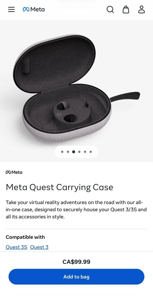 Meta Quest Carrying Case - photo 2