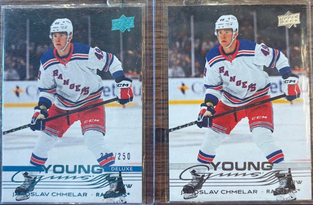 Jaroslav Chmelar Upper Deck Young Guns Lot - photo 2