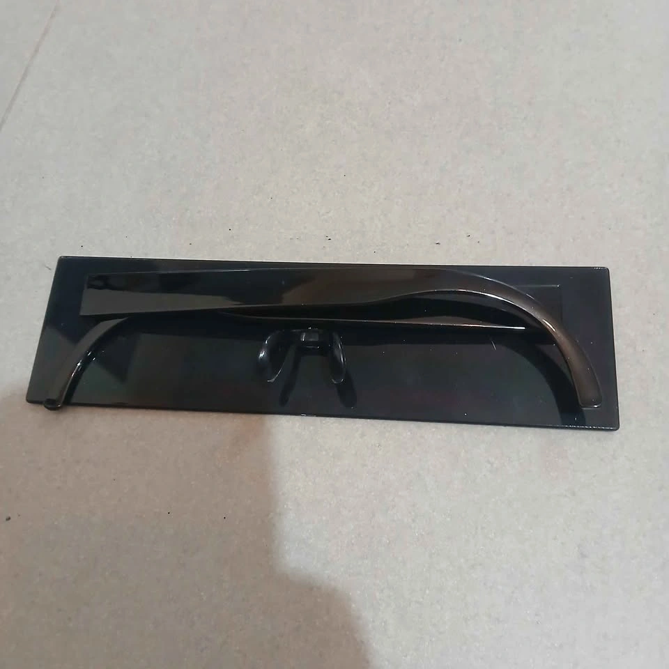 ⚽ Black Censor Bar Sunglasses - photo 2