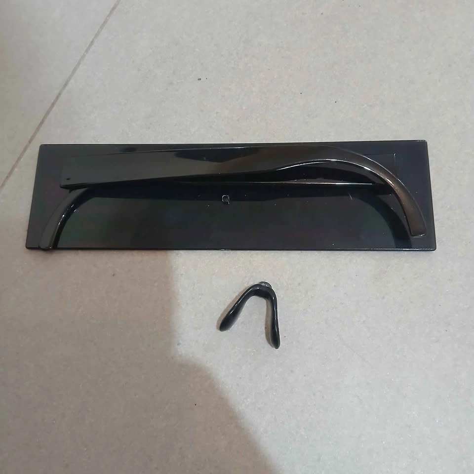⚽ Black Censor Bar Sunglasses - photo 3