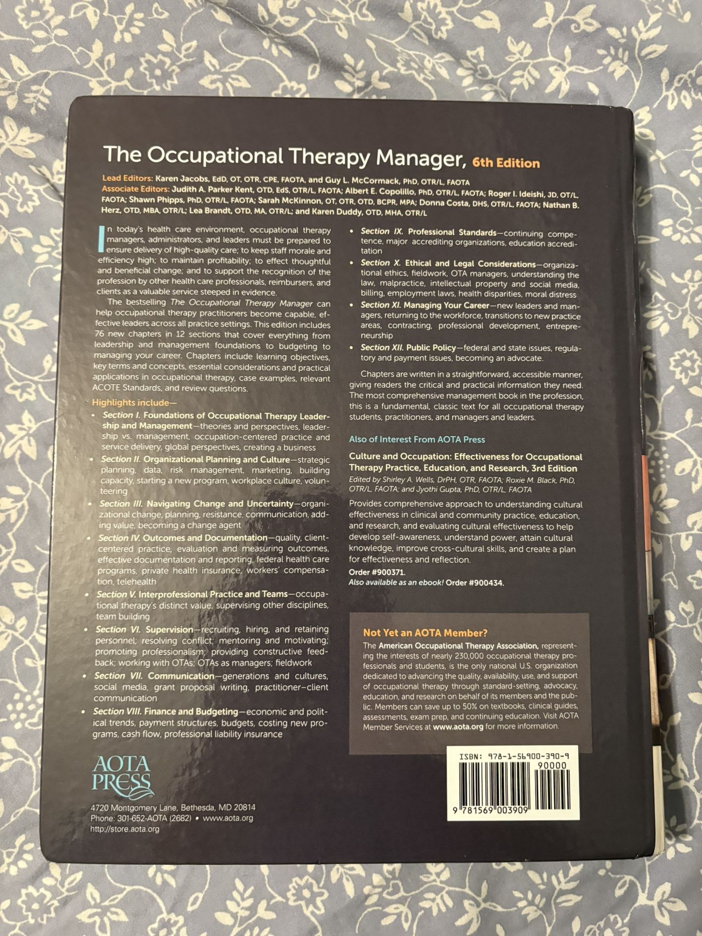 The Occupational Therapy Manager 6th Ed - photo 2