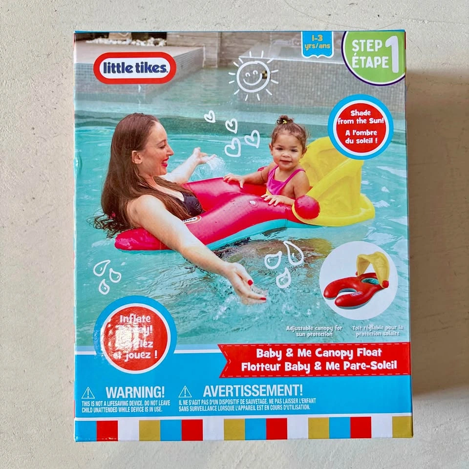 Brand new baby & me canopy float ⚽️