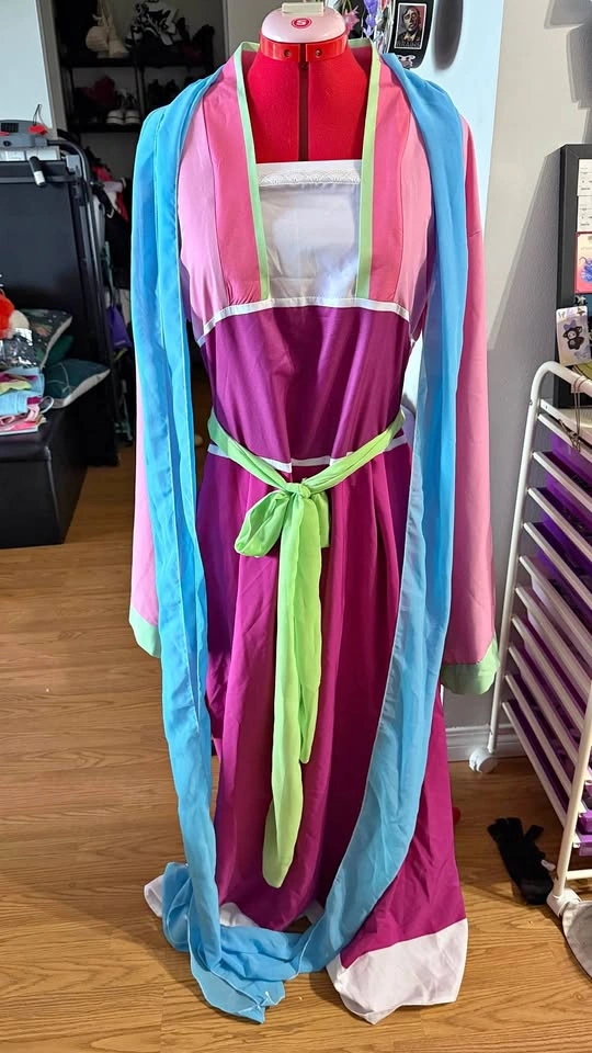 Maomao cosplay - Asian 2XL - includes earrings and necklace