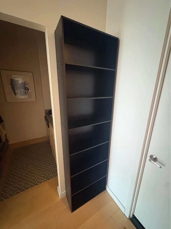 Tall bookshelf