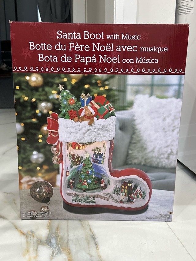 Santa Boot with Music