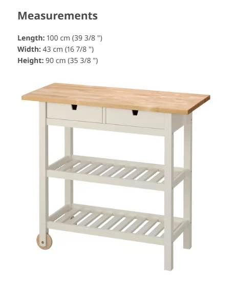 IKEA Kitchen cart - FORHOJA - photo 4