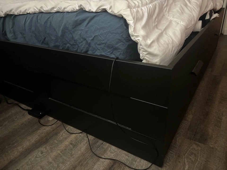BRIMNES - IKEA Queen Size Bed Frame - photo 4