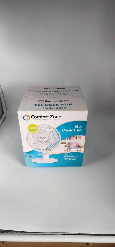 Comfort Zone 6 in. Desk Fan CZ6D - photo 3