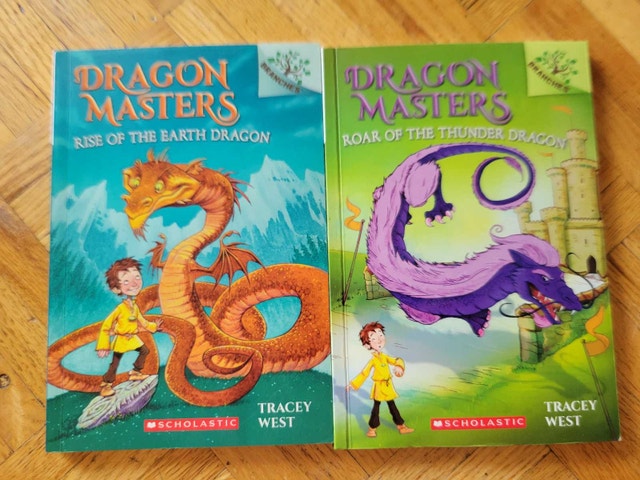 Scholastic Dragon Masters Books