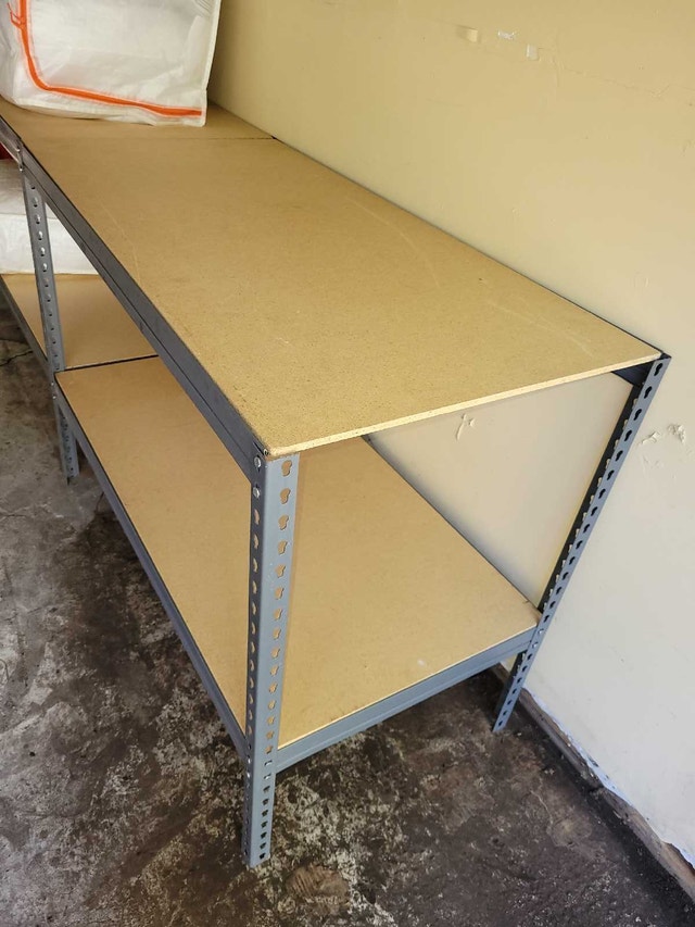 4 for $600 Industrial boltless shelf - photo 2