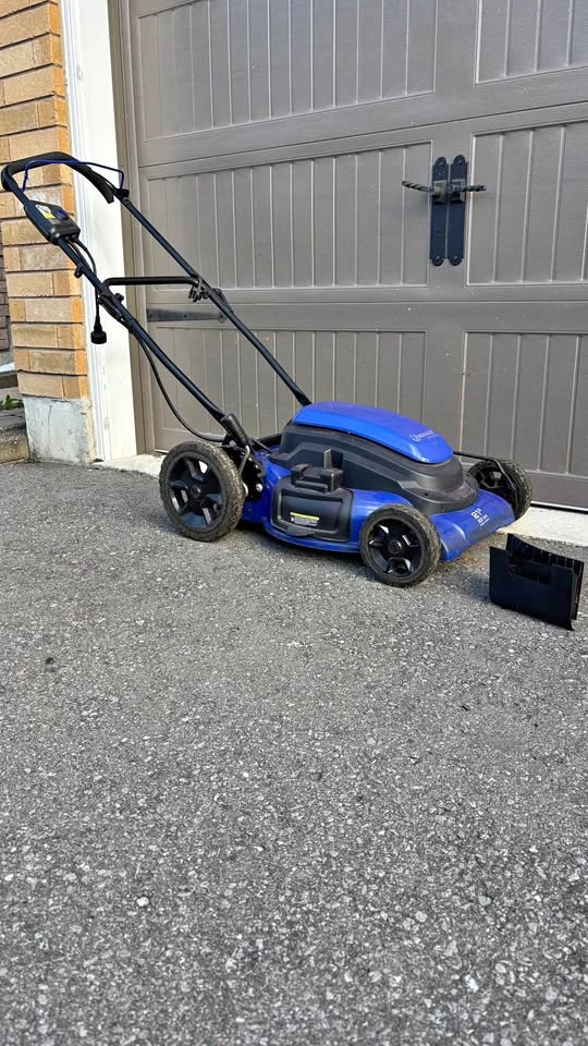 Kobalt 21 inch corded electric lawnmower