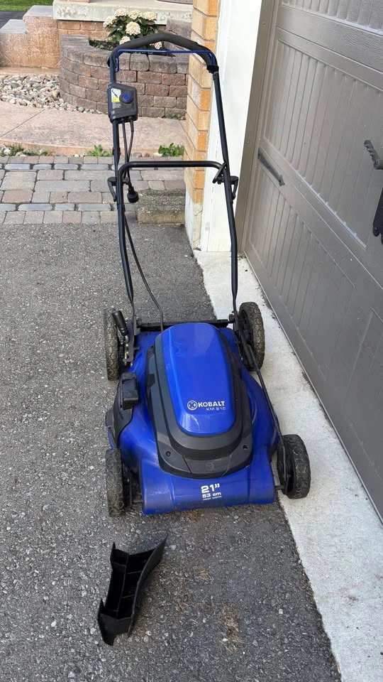 Kobalt 21 inch corded electric lawnmower - photo 3